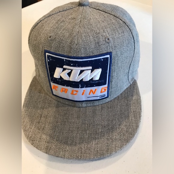 KTM Grey Racing Hat - Picture 2 of 4
